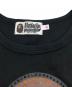 中古・古着 A BATHING APE (アベイシングエイプ) milo crystal stone cropped tee ブラック サイズ:M：18000円