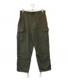 French Army（フランス軍）の古着「M64フィールドパンツ」｜カーキ
