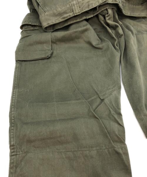 French Army（フランス軍）French Army (フランス軍) M64フィールドパンツ カーキ サイズ:84の古着・服飾アイテム