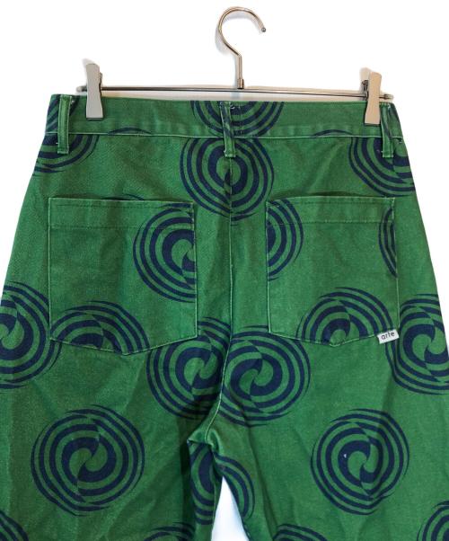 ARTE（アルテ）arte (アルテ) JANCO SWIRL PANTS グリーン サイズ:30の古着・服飾アイテム