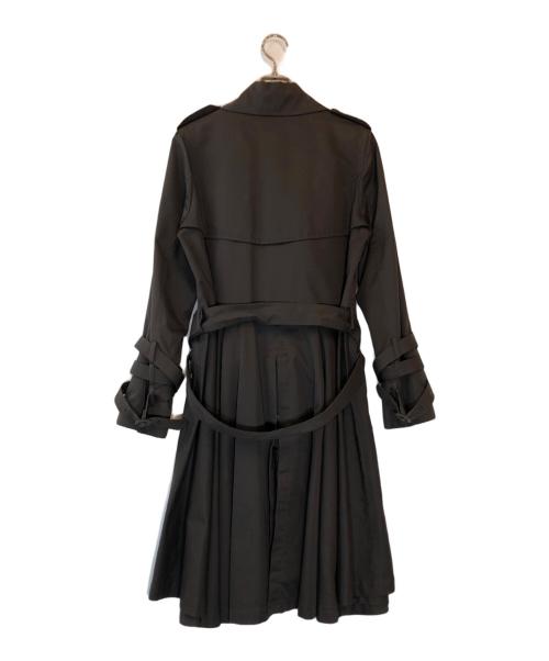 ISSEY MIYAKE（イッセイミヤケ）ISSEY MIYAKE (イッセイミヤケ) モディファイドトレンチコート ブラウン サイズ:２の古着・服飾アイテム