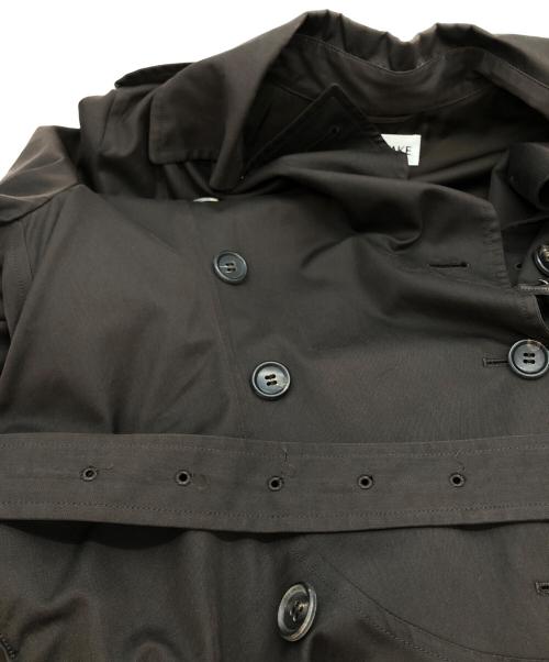 ISSEY MIYAKE（イッセイミヤケ）ISSEY MIYAKE (イッセイミヤケ) モディファイドトレンチコート ブラウン サイズ:２の古着・服飾アイテム