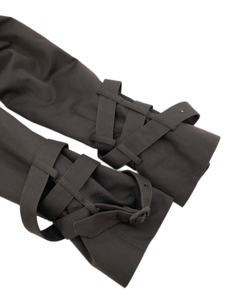 ISSEY MIYAKE（イッセイミヤケ）ISSEY MIYAKE (イッセイミヤケ) モディファイドトレンチコート ブラウン サイズ:２の古着・服飾アイテム