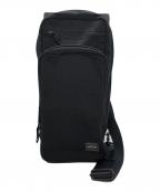 PORTERポーター）の古着「SLING SHOULDER BAG」｜ブラック