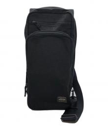 PORTER（ポーター）の古着「SLING SHOULDER BAG」｜ブラック