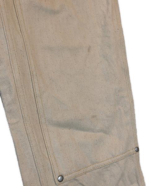 S.W.U.N（エスダブリューユーエヌ）S.W.U.N (エスダブリューユーエヌ) Double Knee Painter Pants アイボリー サイズ:Sの古着・服飾アイテム