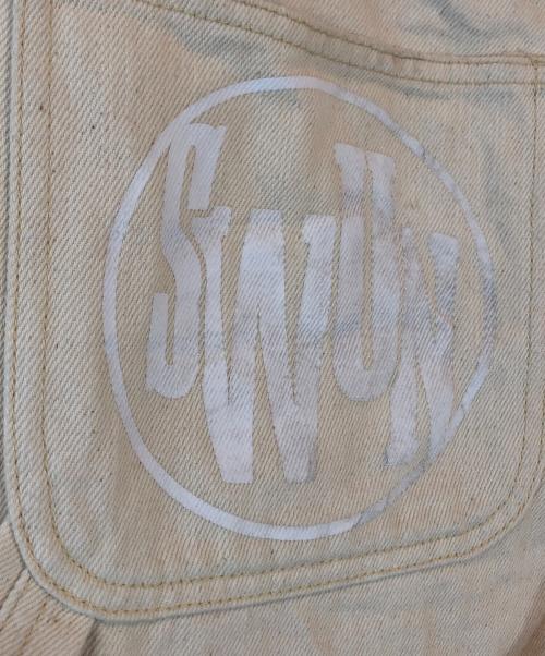 S.W.U.N（エスダブリューユーエヌ）S.W.U.N (エスダブリューユーエヌ) Double Knee Painter Pants アイボリー サイズ:Sの古着・服飾アイテム