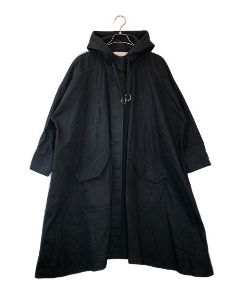 ALEXANDER WANG（アレキサンダー・ワン）ALEXANDER WANG (アレキサンダー・ワン) オーバーサイズモッズコート ブラック サイズ:XSの古着・服飾アイテム