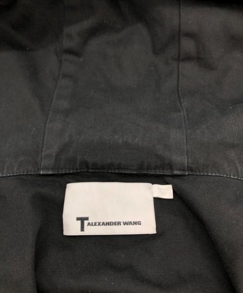 ALEXANDER WANG（アレキサンダー・ワン）ALEXANDER WANG (アレキサンダー・ワン) オーバーサイズモッズコート ブラック サイズ:XSの古着・服飾アイテム