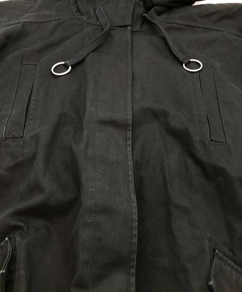 ALEXANDER WANG（アレキサンダー・ワン）ALEXANDER WANG (アレキサンダー・ワン) オーバーサイズモッズコート ブラック サイズ:XSの古着・服飾アイテム