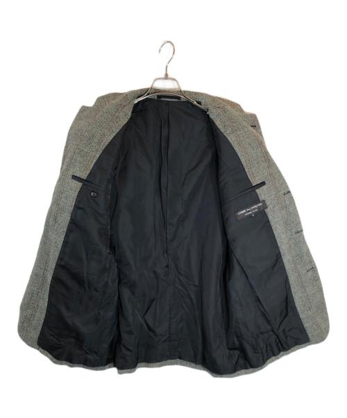 COMME des GARCONS HOMME PLUS（コムデギャルソンオムプリュス）COMME des GARCONS HOMME PLUS (コムデギャルソンオムプリュス) Wウィンドウペンツイードスーツ グレー サイズ:Sの古着・服飾アイテム