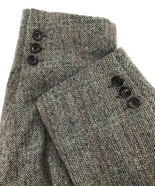 COMME des GARCONS HOMME PLUS（コムデギャルソンオムプリュス）COMME des GARCONS HOMME PLUS (コムデギャルソンオムプリュス) Wウィンドウペンツイードスーツ グレー サイズ:Sの古着・服飾アイテム