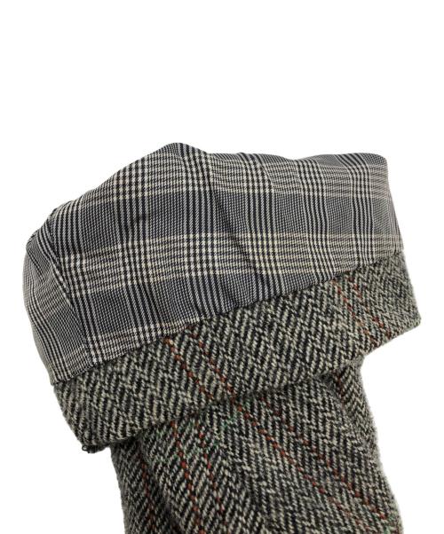 COMME des GARCONS HOMME PLUS（コムデギャルソンオムプリュス）COMME des GARCONS HOMME PLUS (コムデギャルソンオムプリュス) Wウィンドウペンツイードスーツ グレー サイズ:Sの古着・服飾アイテム