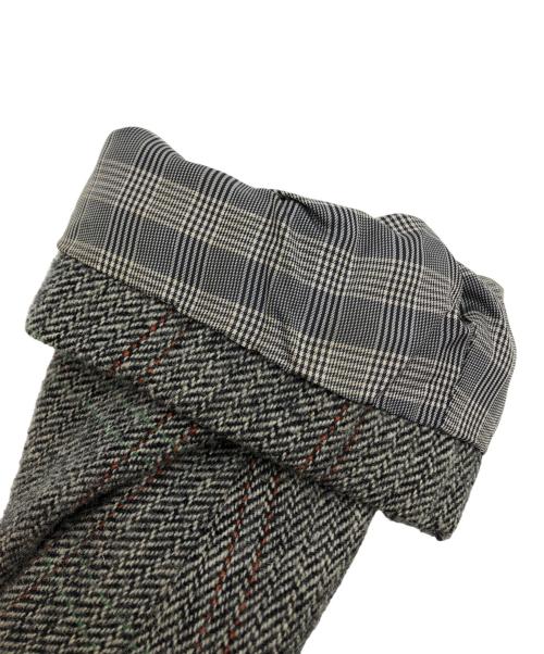 COMME des GARCONS HOMME PLUS（コムデギャルソンオムプリュス）COMME des GARCONS HOMME PLUS (コムデギャルソンオムプリュス) Wウィンドウペンツイードスーツ グレー サイズ:Sの古着・服飾アイテム