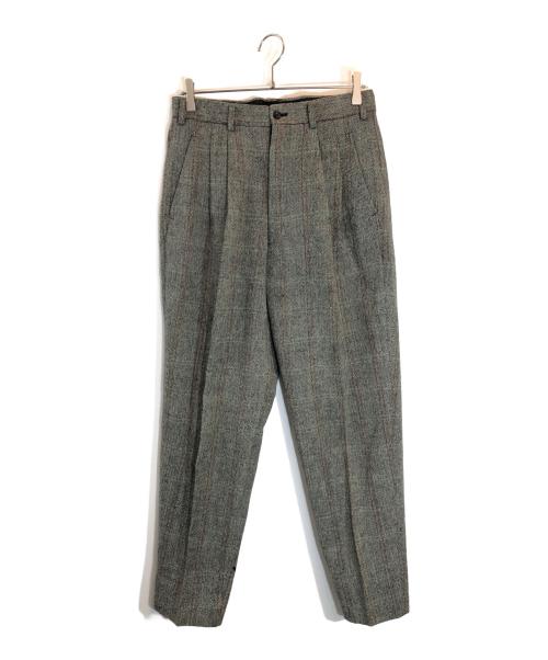 COMME des GARCONS HOMME PLUS（コムデギャルソンオムプリュス）COMME des GARCONS HOMME PLUS (コムデギャルソンオムプリュス) Wウィンドウペンツイードスーツ グレー サイズ:Sの古着・服飾アイテム