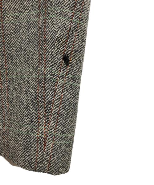 COMME des GARCONS HOMME PLUS（コムデギャルソンオムプリュス）COMME des GARCONS HOMME PLUS (コムデギャルソンオムプリュス) Wウィンドウペンツイードスーツ グレー サイズ:Sの古着・服飾アイテム