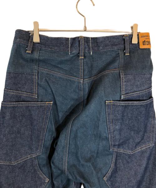 JUNYA WATANABE COMME des GARCONS（(ジュンヤワタナベ コムデギャルソン）JUNYA WATANABE COMME des GARCONS ((ジュンヤワタナベ コムデギャルソン) 21AW 再構築デニムパンツ インディゴ サイズ:Sの古着・服飾アイテム