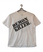 SAINT MICHAELセントマイケル）の古着「SS TEE DEMON KILLER」｜ホワイト