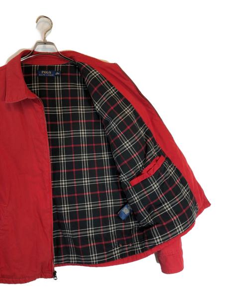 POLO RALPH LAUREN（ポロ・ラルフローレン）POLO RALPH LAUREN (ポロ・ラルフローレン) 中綿スイングトップ レッド サイズ:XLの古着・服飾アイテム
