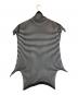 ISSEY MIYAKE (イッセイミヤケ) 変形ニットトップス ホワイト×ブラック サイズ:2：18000円