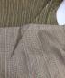 中古・古着 ISSEY MIYAKE FETE (イッセイミヤケフェット) レイヤードデザインプリーツノースリーブワンピース グリーン サイズ:2：10000円