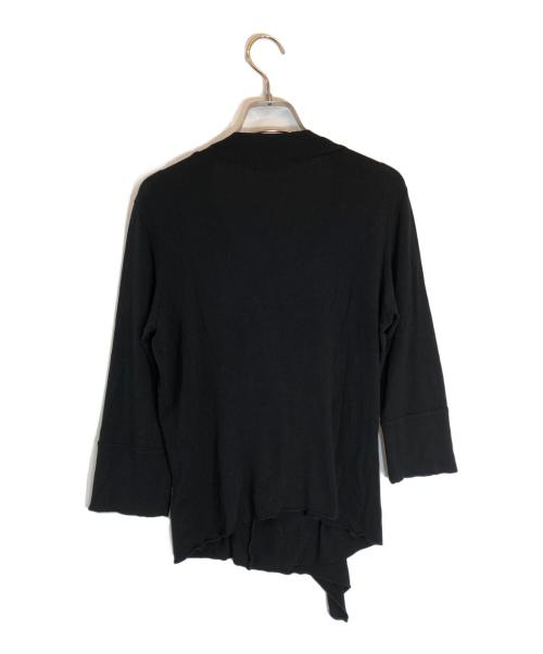 ISSEY MIYAKE（イッセイミヤケ）ISSEY MIYAKE (イッセイミヤケ) 変形カットソー ブラック サイズ:2の古着・服飾アイテム