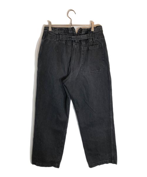 COMOLI（コモリ）COMOLI (コモリ) デニムオーバーパンツ ブラック サイズ:１の古着・服飾アイテム