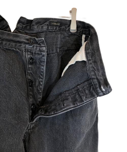 COMOLI（コモリ）COMOLI (コモリ) デニムオーバーパンツ ブラック サイズ:１の古着・服飾アイテム