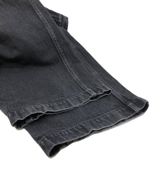 COMOLI（コモリ）COMOLI (コモリ) デニムオーバーパンツ ブラック サイズ:１の古着・服飾アイテム