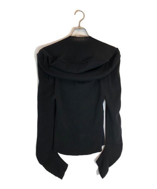 ISSEY MIYAKE FETE（イッセイミヤケフェット）ISSEY MIYAKE FETE (イッセイミヤケフェット) 変形カットソー ブラック サイズ:2の古着・服飾アイテム