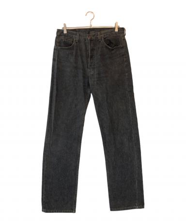 中古・古着通販】LEVI'S (リーバイス) 501先染めデニムパンツ ブラック