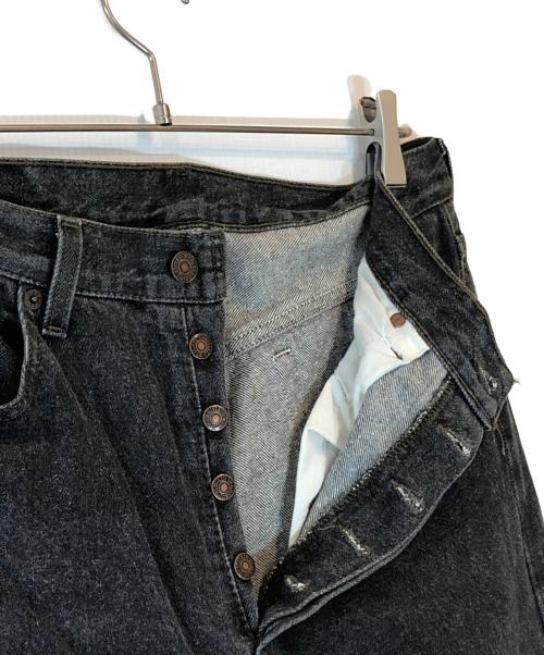 LEVI'S（リーバイス）LEVI'S (リーバイス) 501先染めデニムパンツ ブラック サイズ:W34×L32の古着・服飾アイテム