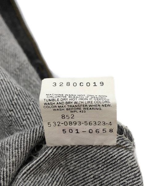 LEVI'S（リーバイス）LEVI'S (リーバイス) 501先染めデニムパンツ ブラック サイズ:W34×L32の古着・服飾アイテム