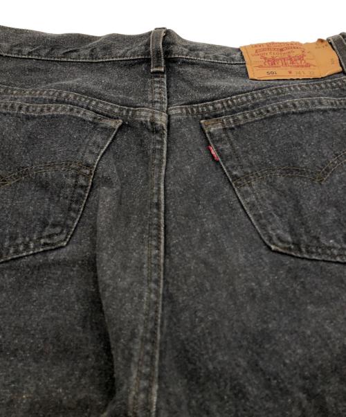 LEVI'S（リーバイス）LEVI'S (リーバイス) 501先染めデニムパンツ ブラック サイズ:W34×L32の古着・服飾アイテム