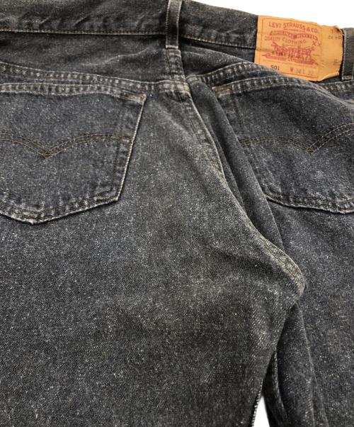 LEVI'S（リーバイス）LEVI'S (リーバイス) 501先染めデニムパンツ ブラック サイズ:W34×L32の古着・服飾アイテム
