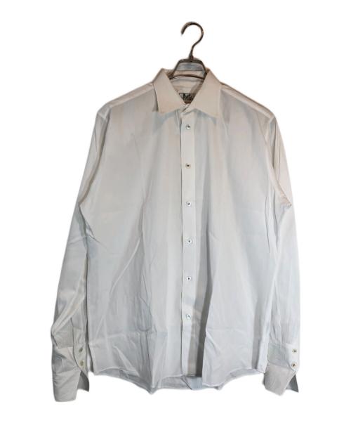 HERMES（エルメス）HERMES (エルメス) 長袖シャツ ホワイト サイズ:42の古着・服飾アイテム