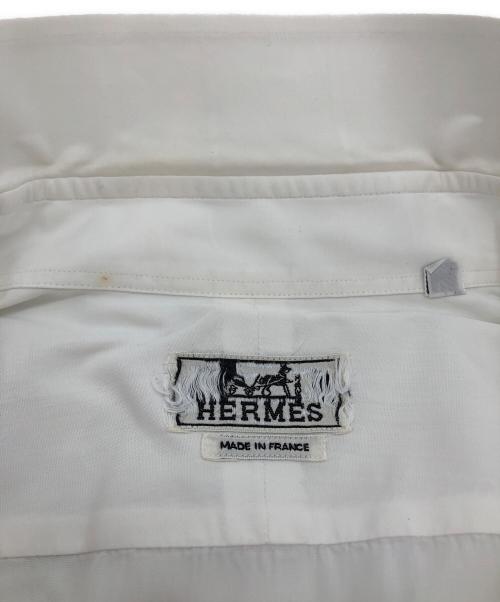 HERMES（エルメス）HERMES (エルメス) 長袖シャツ ホワイト サイズ:42の古着・服飾アイテム