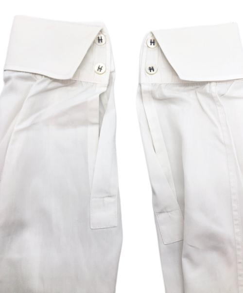 HERMES（エルメス）HERMES (エルメス) 長袖シャツ ホワイト サイズ:42の古着・服飾アイテム