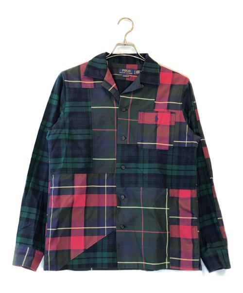 POLO RALPH LAUREN（ポロ・ラルフローレン）POLO RALPH LAUREN (ポロ・ラルフローレン) パッチワークチェックシャツ マルチカラー サイズ:Sの古着・服飾アイテム