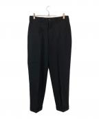 COMME des GARCONS HOMME PLUSコムデギャルソンオムプリュス）の古着「ウールスラックス」｜ブラック