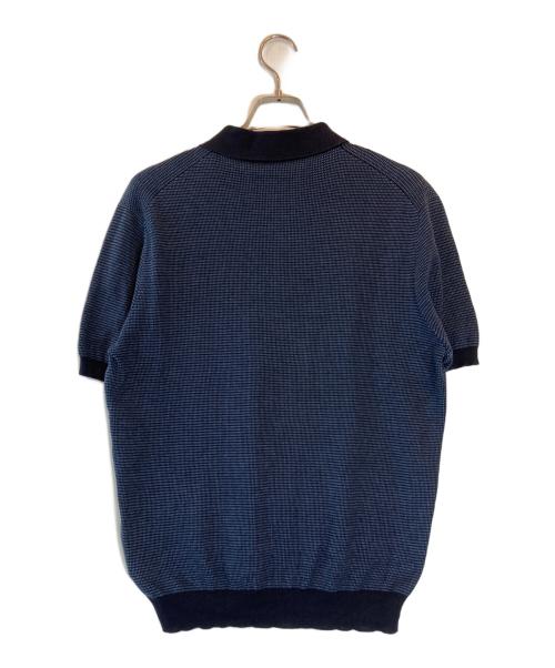 PRADA（プラダ）PRADA (プラダ) ポロシャツ ネイビー サイズ:Lの古着・服飾アイテム