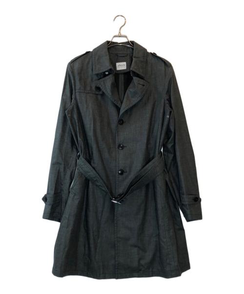 ARMANI COLLEZIONI（アルマーニ コレツィオーニ）ARMANI COLLEZIONI (アルマーニ コレツィオーニ) トレンチコート グレー サイズ:EU48の古着・服飾アイテム