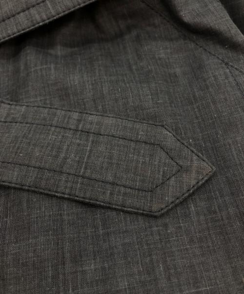 ARMANI COLLEZIONI（アルマーニ コレツィオーニ）ARMANI COLLEZIONI (アルマーニ コレツィオーニ) トレンチコート グレー サイズ:EU48の古着・服飾アイテム