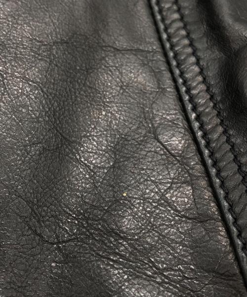Timberland（ティンバーランド）Timberland (ティンバーランド) レザージャケット ブラック サイズ:Lの古着・服飾アイテム