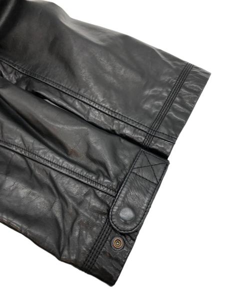 Timberland（ティンバーランド）Timberland (ティンバーランド) レザージャケット ブラック サイズ:Lの古着・服飾アイテム