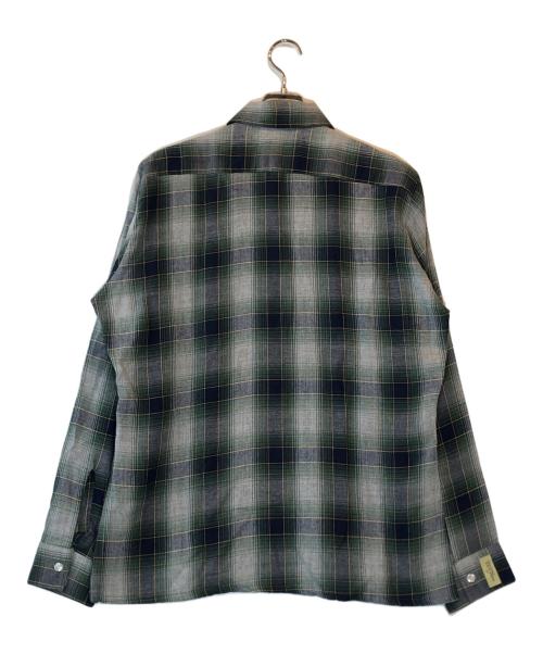 ARROW（アロー）ARROW (アロー) チェックシャツ グリーン×ネイビー サイズ:Mの古着・服飾アイテム