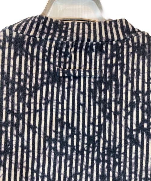 Jean Paul Gaultier homme（ジャンポールゴルチェオム）Jean Paul Gaultier homme (ジャンポールゴルチェオム) 柄カットソー ネイビー サイズ:48の古着・服飾アイテム