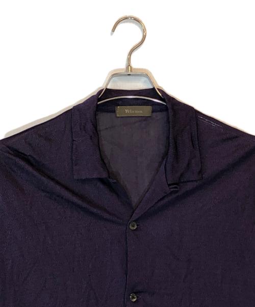 Y's for men（ワイズフォーメン）Y'S for men (ワイズフォーメン) レーヨンシャツ パープル サイズ:下記参照の古着・服飾アイテム