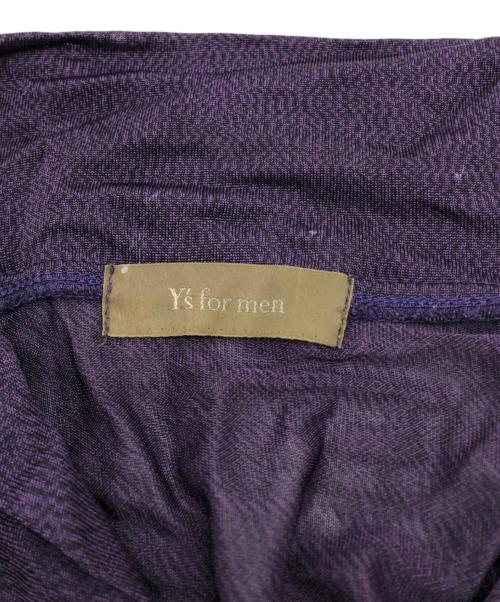 Y's for men（ワイズフォーメン）Y'S for men (ワイズフォーメン) レーヨンシャツ パープル サイズ:下記参照の古着・服飾アイテム