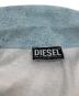 中古・古着 DIESEL (ディーゼル) デニム転写プリントオープンカラーシャツ ブルー サイズ:48：10000円
